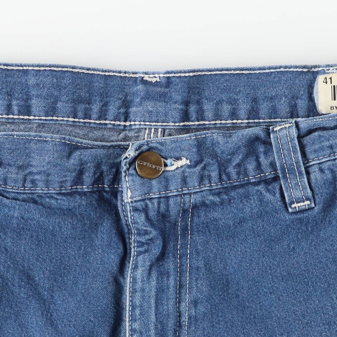 Carhartt Dungaree Fit Denim Painter Pants, Men's, W34 equivalent cotton blue type Vintage Second Hand