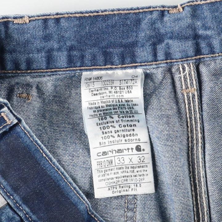 Carhartt FR Series Denim Painter Pants, Men's, Size W31 cotton blue type Vintage Second Hand