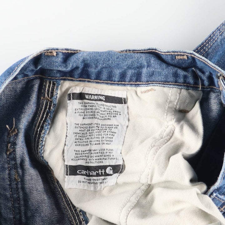 Carhartt FR Series Denim Painter Pants, Men's, Size W31 cotton blue type Vintage Second Hand