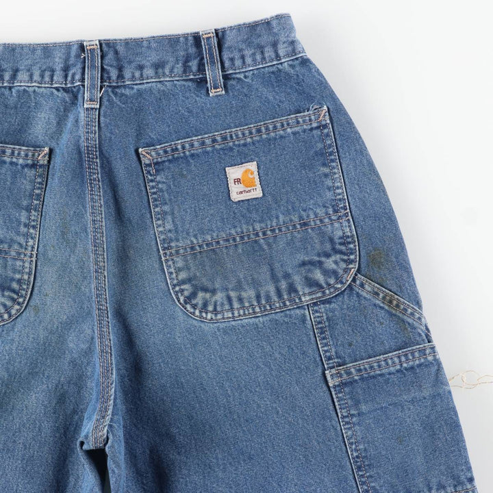 Carhartt FR Series Denim Painter Pants, Men's, Size W31 cotton blue type Vintage Second Hand