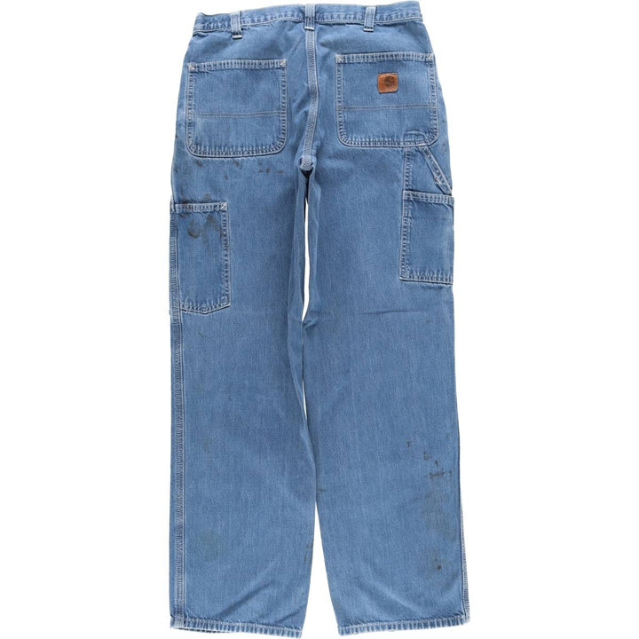 Carhartt Dungaree Fit Denim Painter Pants, Men's, W31 equivalent cotton blue type Vintage Second Hand