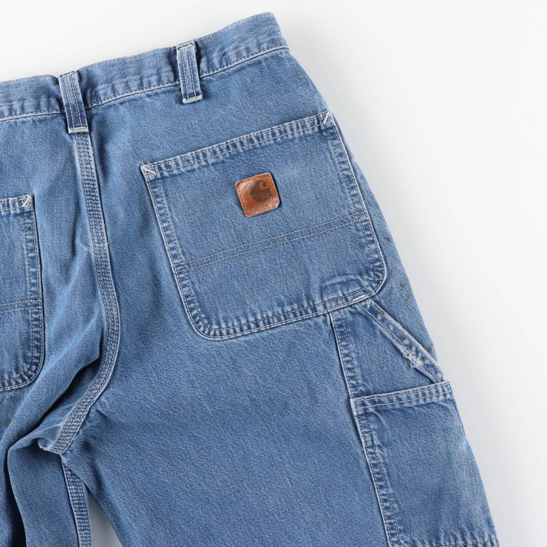 Carhartt Dungaree Fit Denim Painter Pants, Men's, W31 equivalent cotton blue type Vintage Second Hand