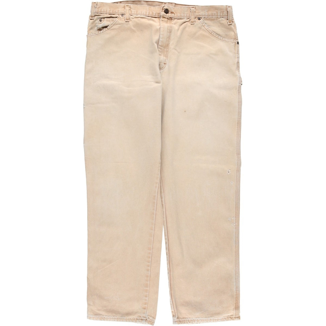 Dickies Duck Painter Pants Men's W37 unclear Beige type Vintage Second Hand