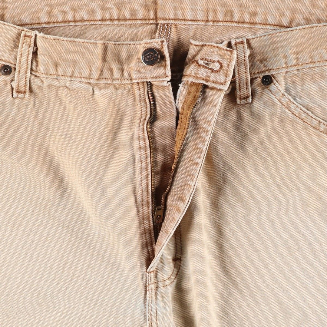 Dickies Duck Painter Pants Men's W37 unclear Beige type Vintage Second Hand