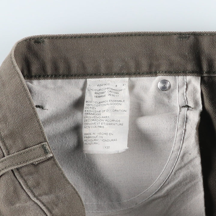 Dickies Duck Painter Pants Men's W36 cotton Khaki type Vintage Second Hand