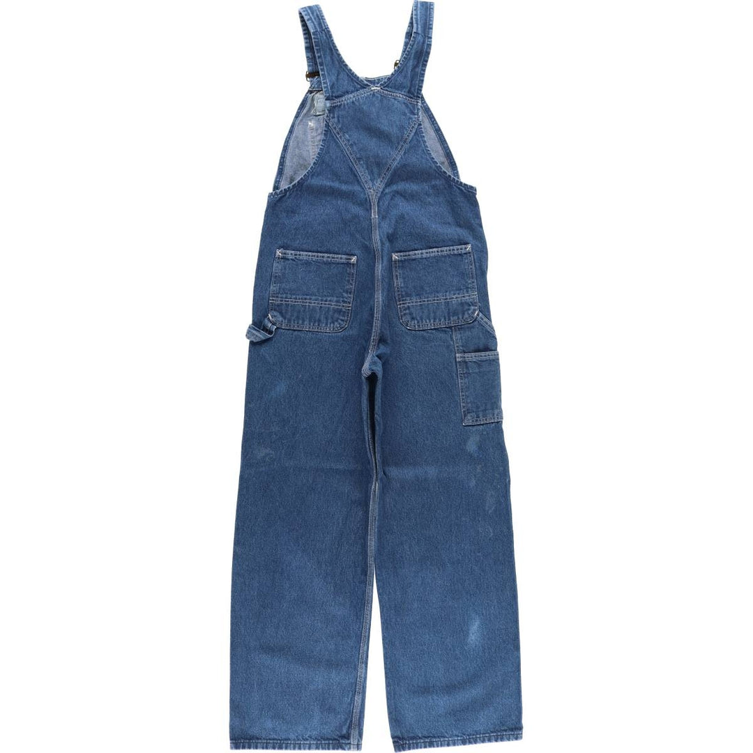 Carhartt Men's Denim Overalls (Size W32) cotton blue type Vintage Second Hand