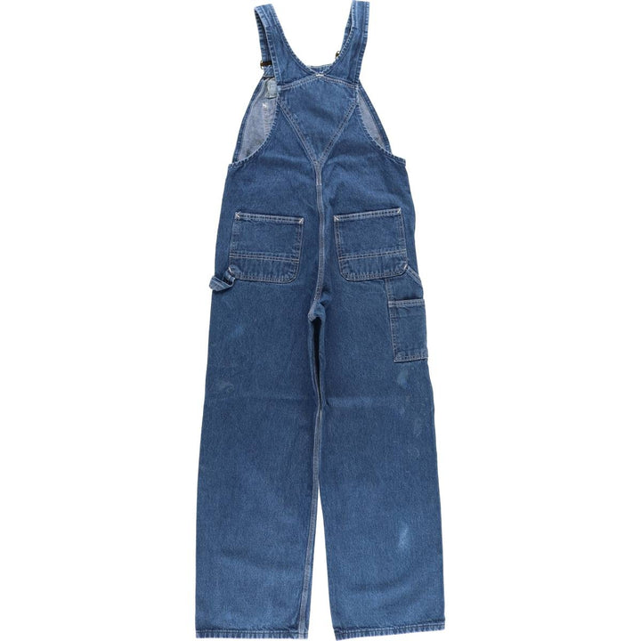 Carhartt Men's Denim Overalls (Size W32) cotton blue type Vintage Second Hand