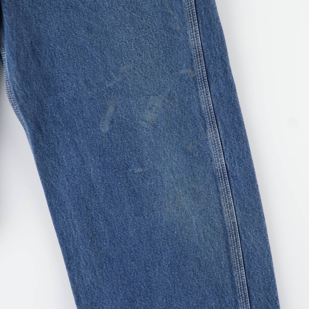 Carhartt Men's Denim Overalls (Size W32) cotton blue type Vintage Second Hand