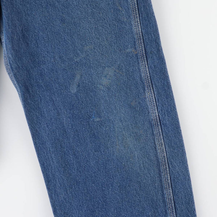 Carhartt Men's Denim Overalls (Size W32) cotton blue type Vintage Second Hand