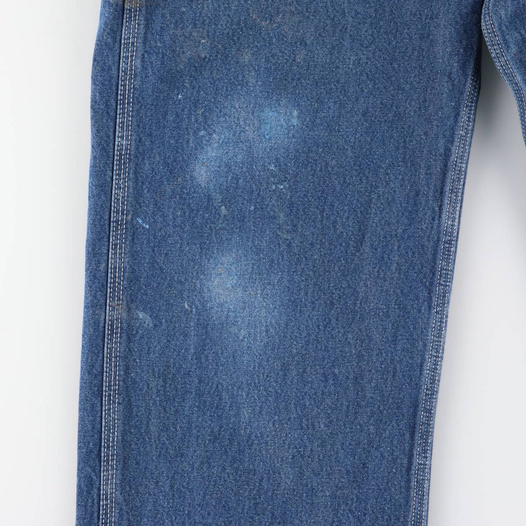 Carhartt Men's Denim Overalls (Size W32) cotton blue type Vintage Second Hand