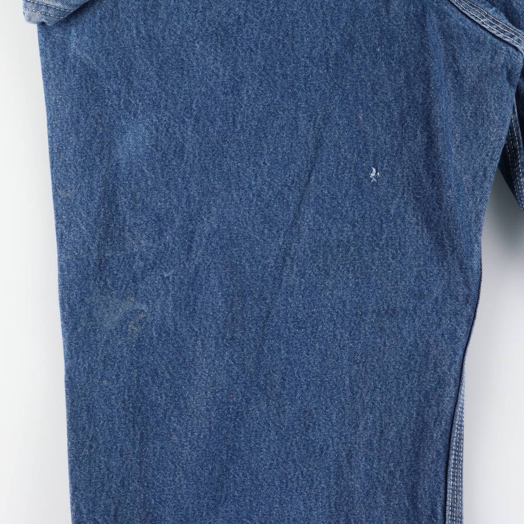 Carhartt Men's Denim Overalls (Size W32) cotton blue type Vintage Second Hand