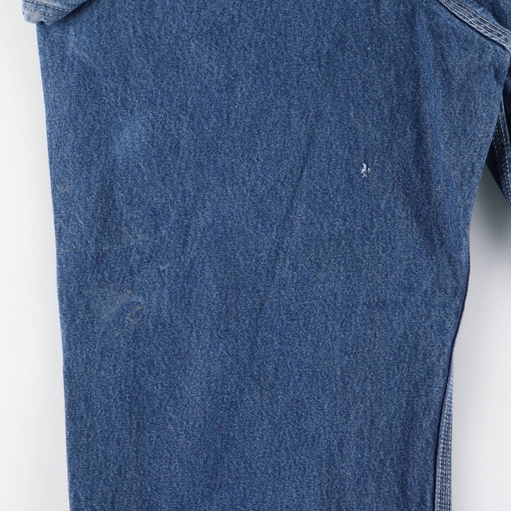 Carhartt Men's Denim Overalls (Size W32) cotton blue type Vintage Second Hand