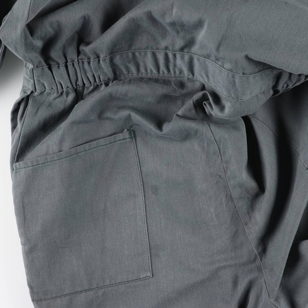Vintage 1970'S Lee Union Alls long-sleeved jumpsuit, made in the USA, size L, men's unclear green type Vintage Second Hand