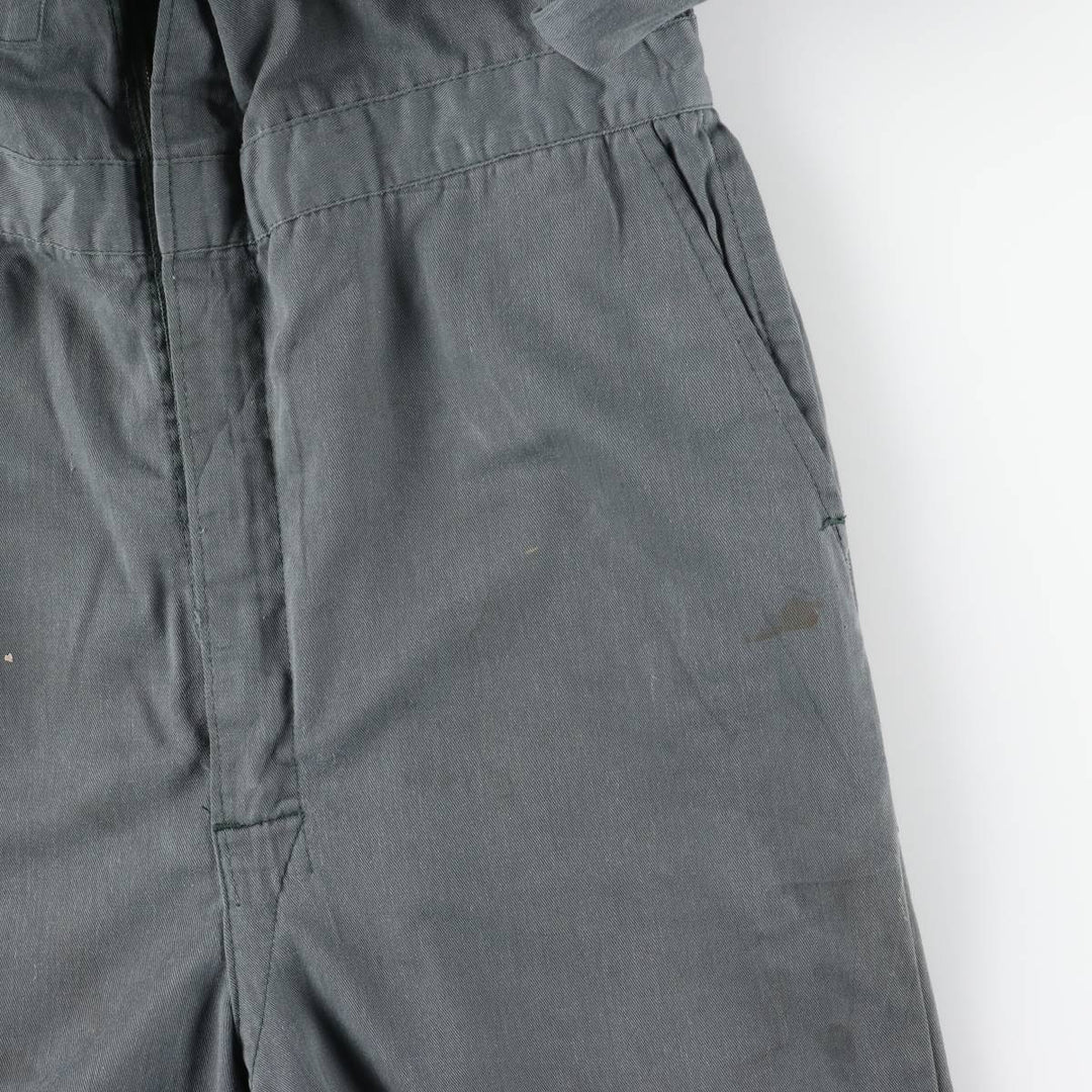 Vintage 1970'S Lee Union Alls long-sleeved jumpsuit, made in the USA, size L, men's unclear green type Vintage Second Hand