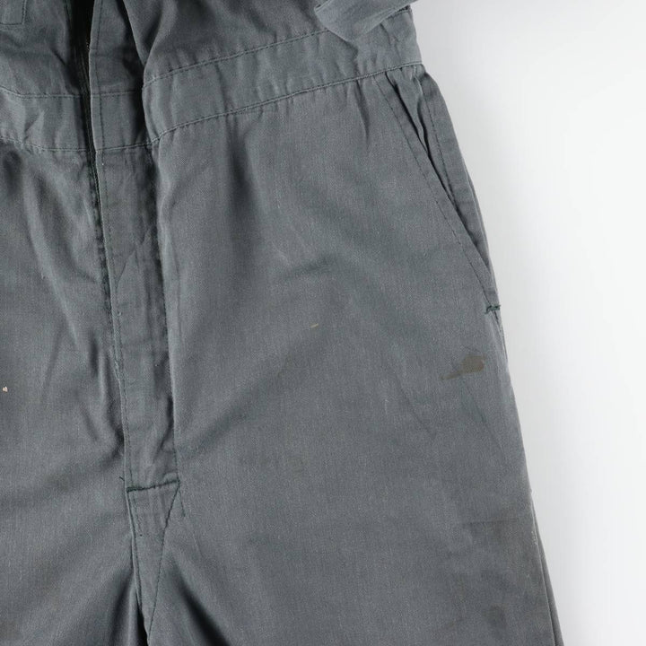 Vintage 1970'S Lee Union Alls long-sleeved jumpsuit, made in the USA, size L, men's unclear green type Vintage Second Hand