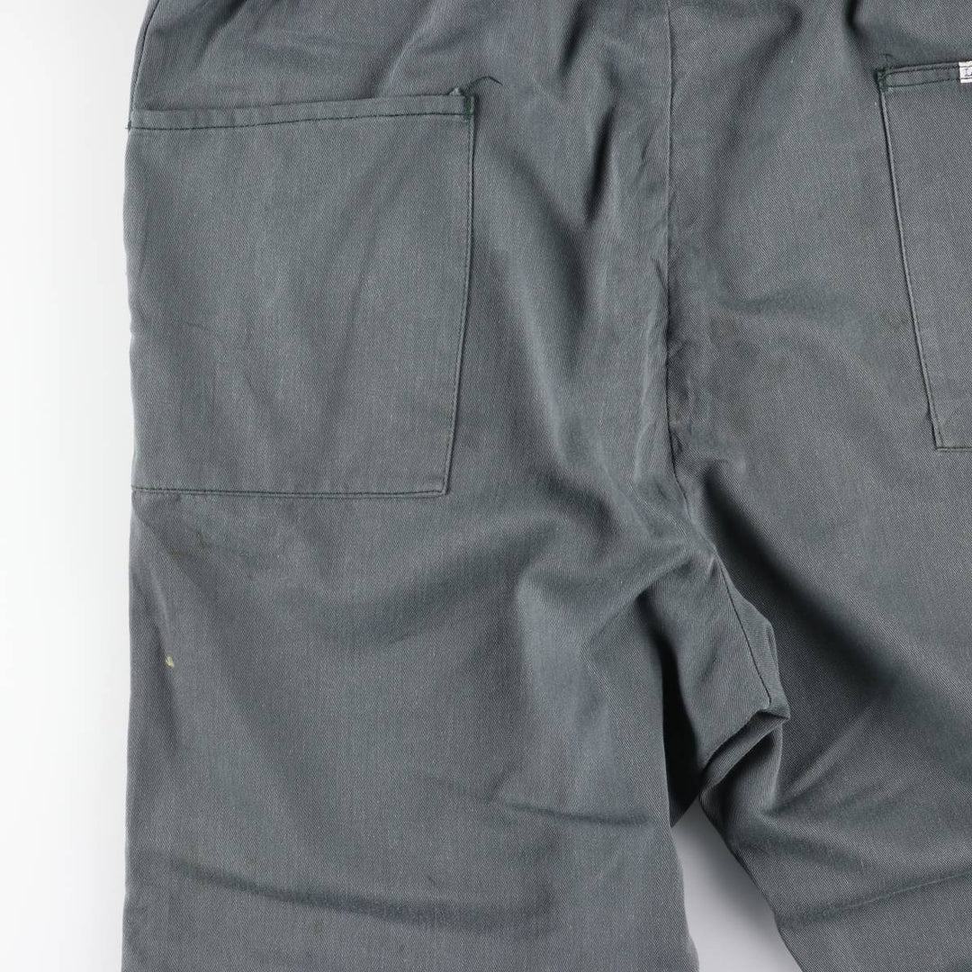 Vintage 1970'S Lee Union Alls long-sleeved jumpsuit, made in the USA, size L, men's unclear green type Vintage Second Hand