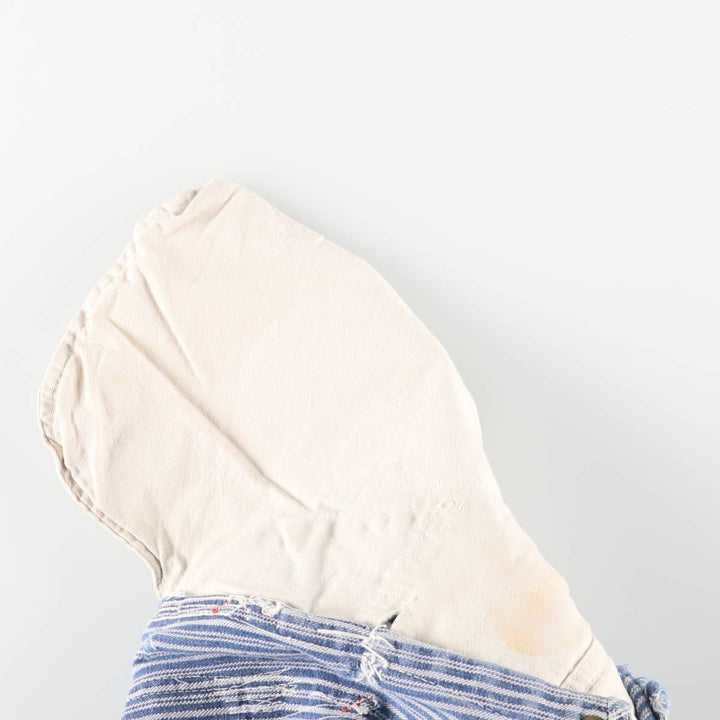 Vintage Penney's Big Mac Hickory Stripe Overalls, Men's Size 37 (Size 37) unclear white type Vintage Second Hand