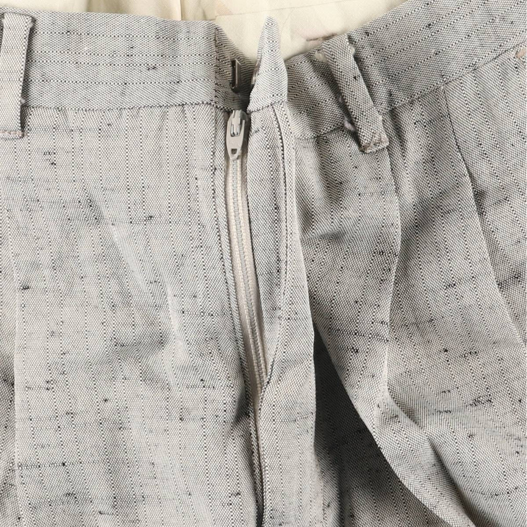 90'S CITY STREETS Two-pleat Wide Leg Pants, Men's Size W30 unclear gray type Vintage Second Hand