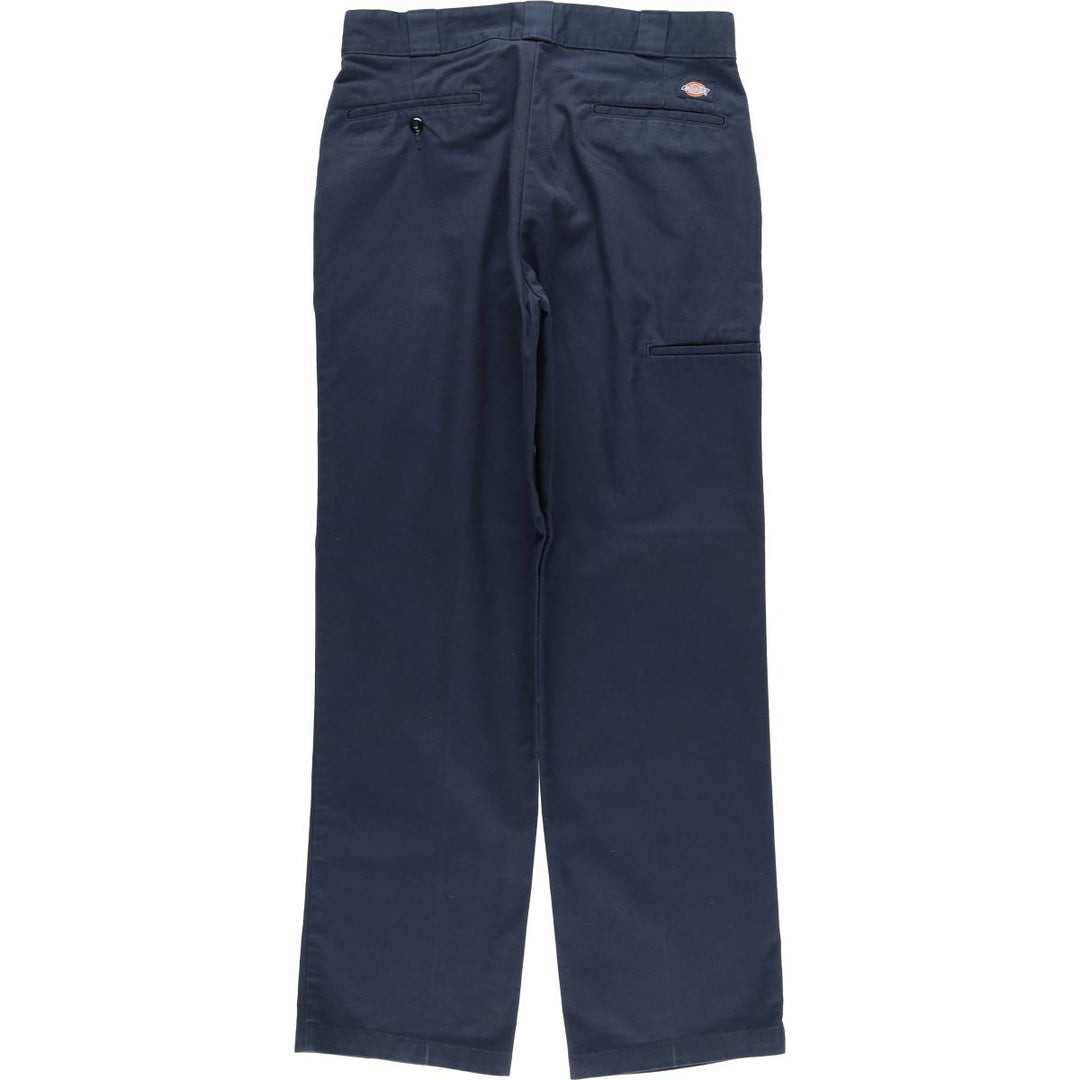 Dickies Work Pants Men's W34 unclear navy blue type Vintage Second Hand