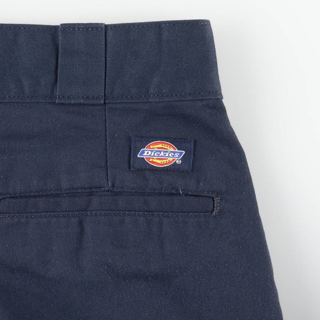 Dickies Work Pants Men's W34 unclear navy blue type Vintage Second Hand