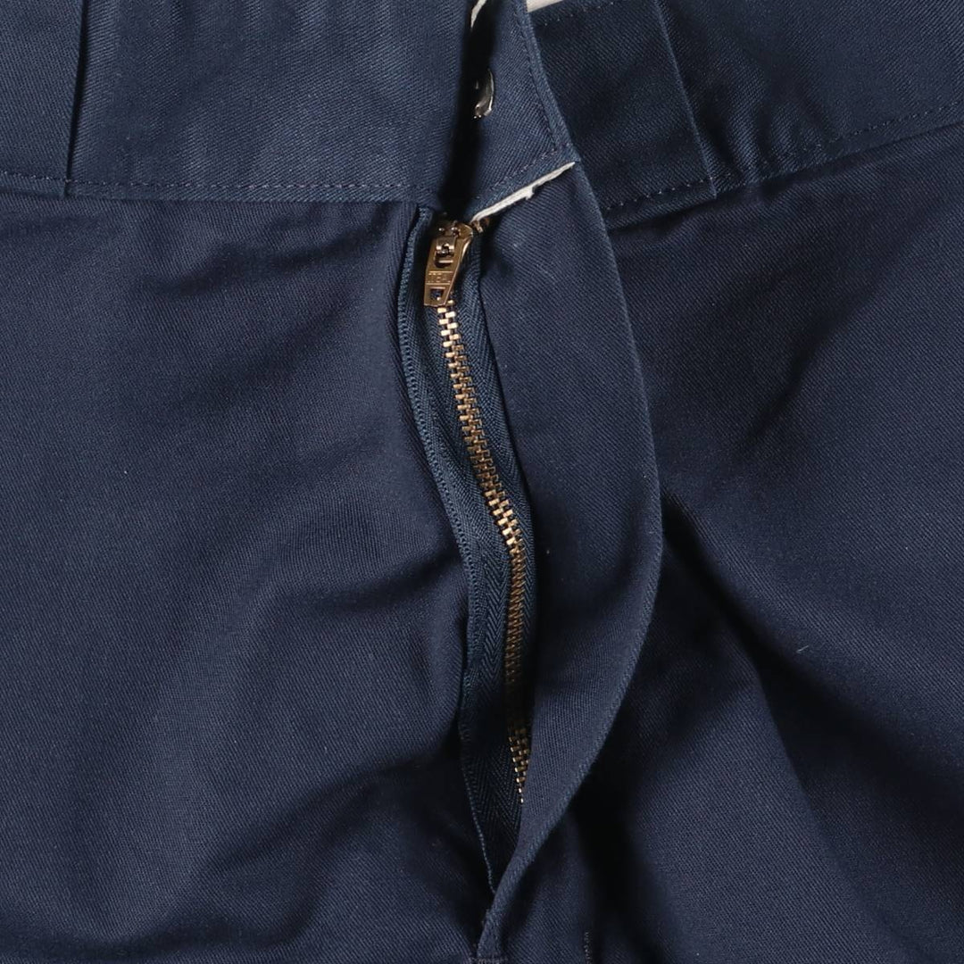 Dickies Work Pants Men's W34 unclear navy blue type Vintage Second Hand