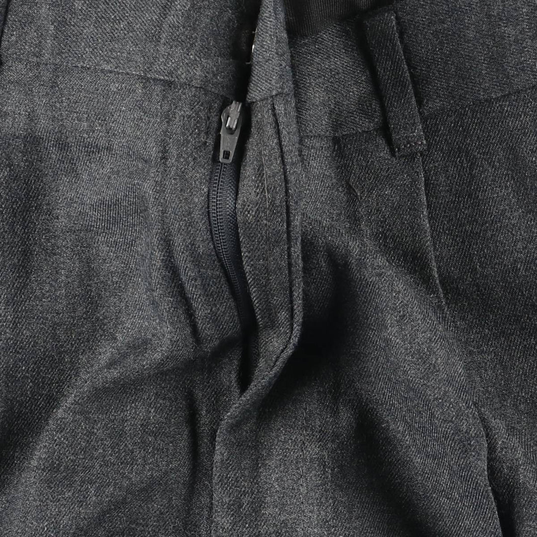 Haggar 2-pleat slacks pants made in the USA, men's size w34 unclear gray type Vintage Second Hand