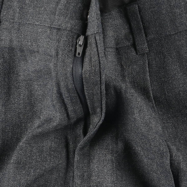 Haggar 2-pleat slacks pants made in the USA, men's size w34 unclear gray type Vintage Second Hand