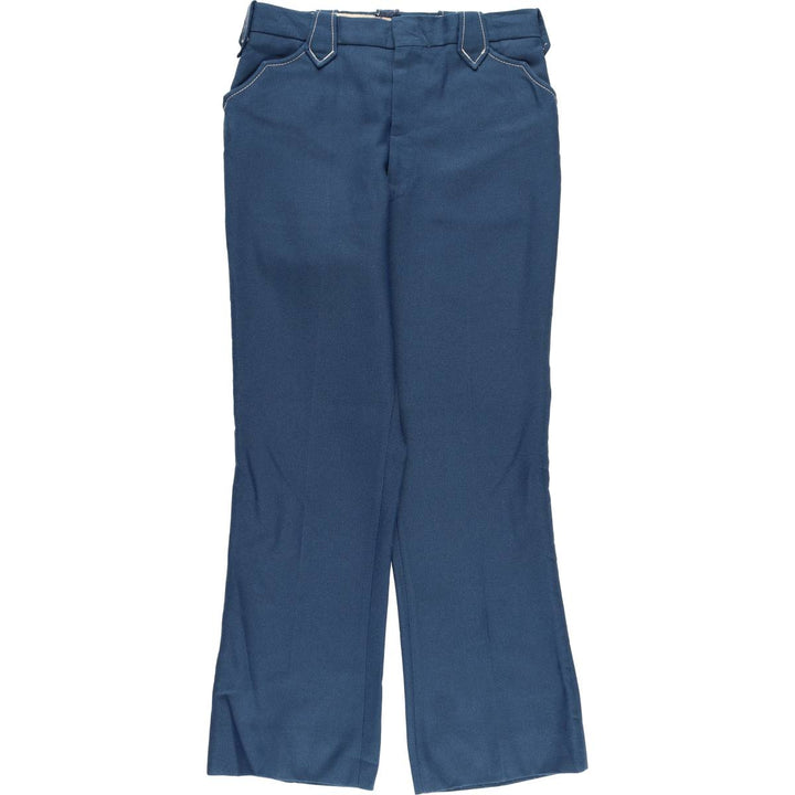 NIVER Men's Vintage Western Slacks, Size W31 unclear navy blue type Vintage Second Hand