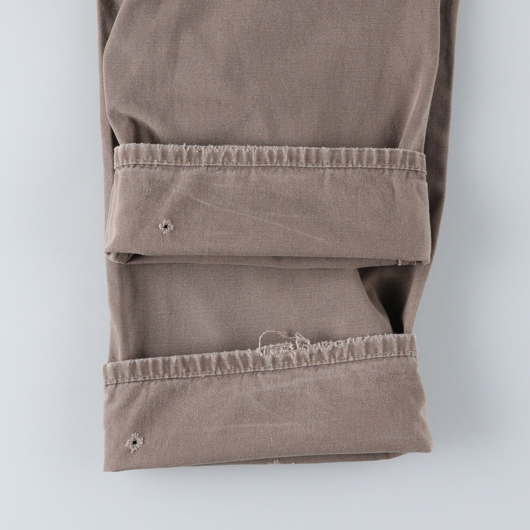 Carhartt Loose Fit Duck Painter Pants, Men's, W34 equivalent cotton Khaki type Vintage Second Hand