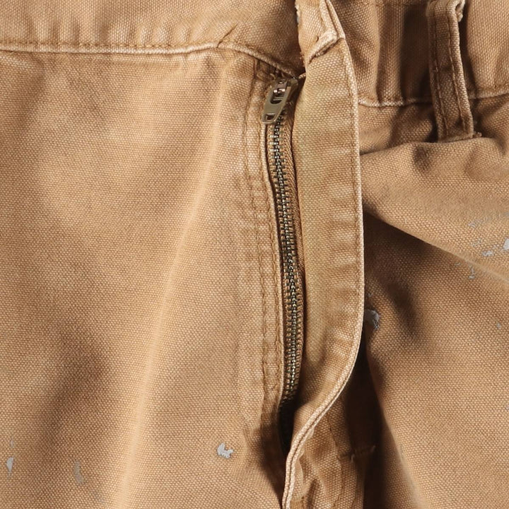 Dickies Painted Duck Painter Pants, Men's, Size W35 cotton beige type brown Vintage Second Hand