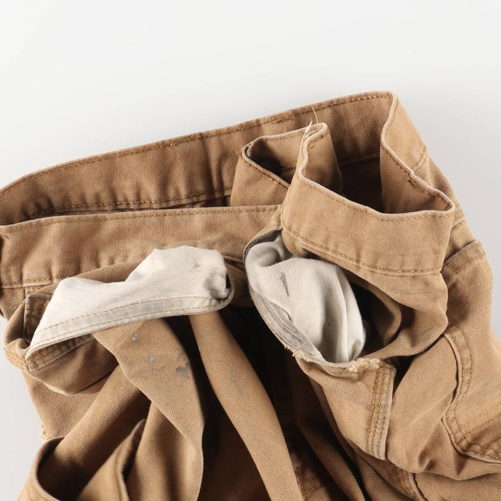 Dickies Painted Duck Painter Pants, Men's, Size W35 cotton beige type brown Vintage Second Hand