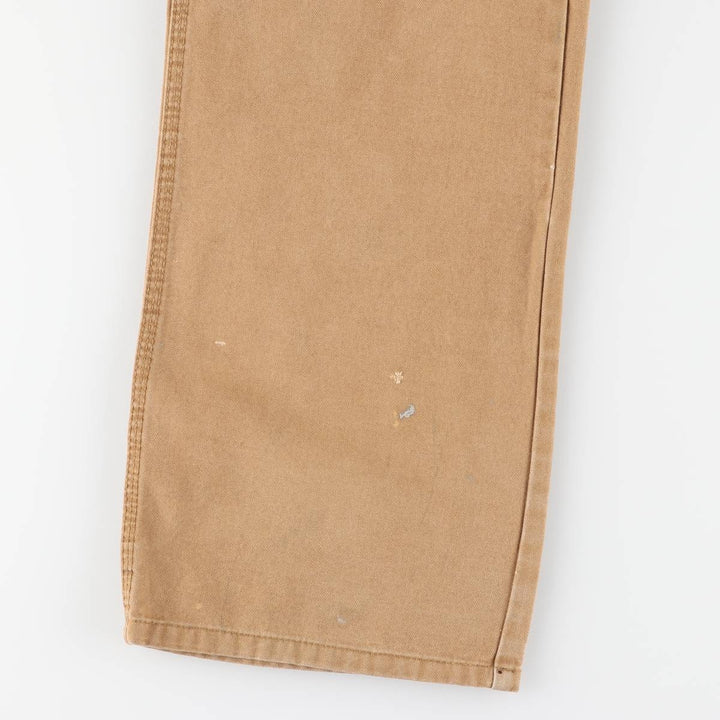 Dickies Painted Duck Painter Pants, Men's, Size W35 cotton beige type brown Vintage Second Hand