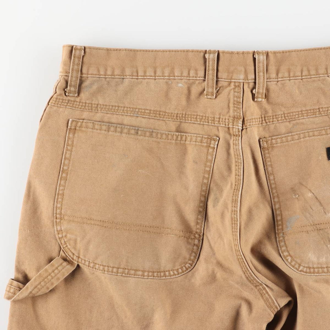 Dickies Painted Duck Painter Pants, Men's, Size W35 cotton beige type brown Vintage Second Hand