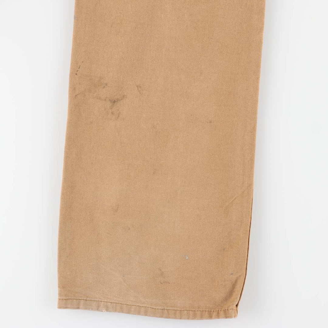 Dickies Painted Duck Painter Pants, Men's, Size W35 cotton beige type brown Vintage Second Hand
