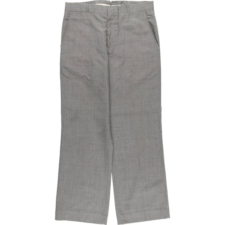 1990'S Vintage LL Bean Men's Slacks, Size W33 unclear gray type Vintage Second Hand