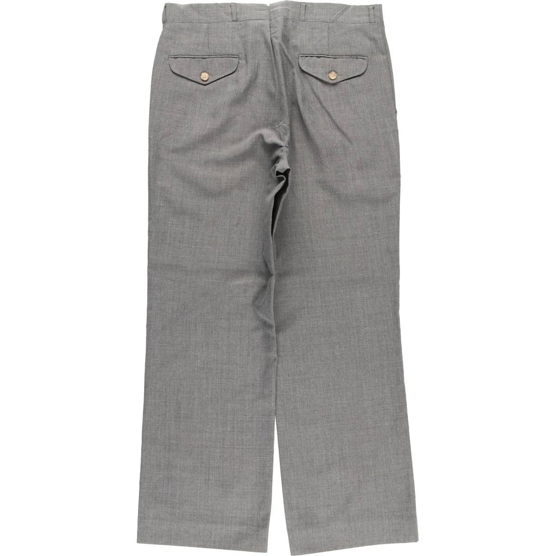 1990'S Vintage LL Bean Men's Slacks, Size W33 unclear gray type Vintage Second Hand