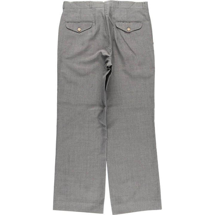 1990'S Vintage LL Bean Men's Slacks, Size W33 unclear gray type Vintage Second Hand