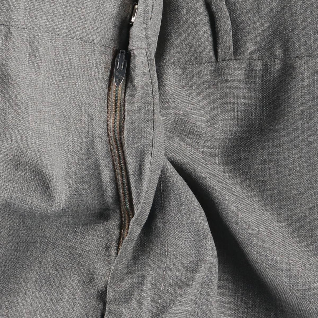 1990'S Vintage LL Bean Men's Slacks, Size W33 unclear gray type Vintage Second Hand