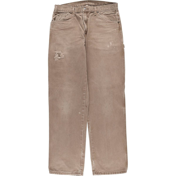 Dickies Duck Painter Pants Men's W33 equivalent cotton brown type Vintage Second Hand