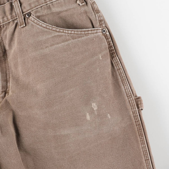 Dickies Duck Painter Pants Men's W33 equivalent cotton brown type Vintage Second Hand