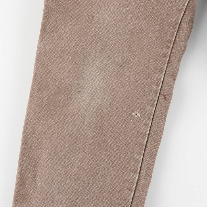Dickies Duck Painter Pants Men's W33 equivalent cotton brown type Vintage Second Hand
