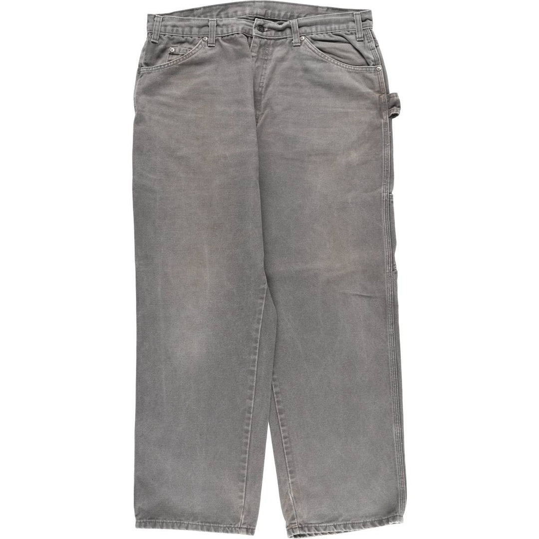 Dickies Duck Painter Pants Men's W35 equivalent cotton gray type Vintage Second Hand
