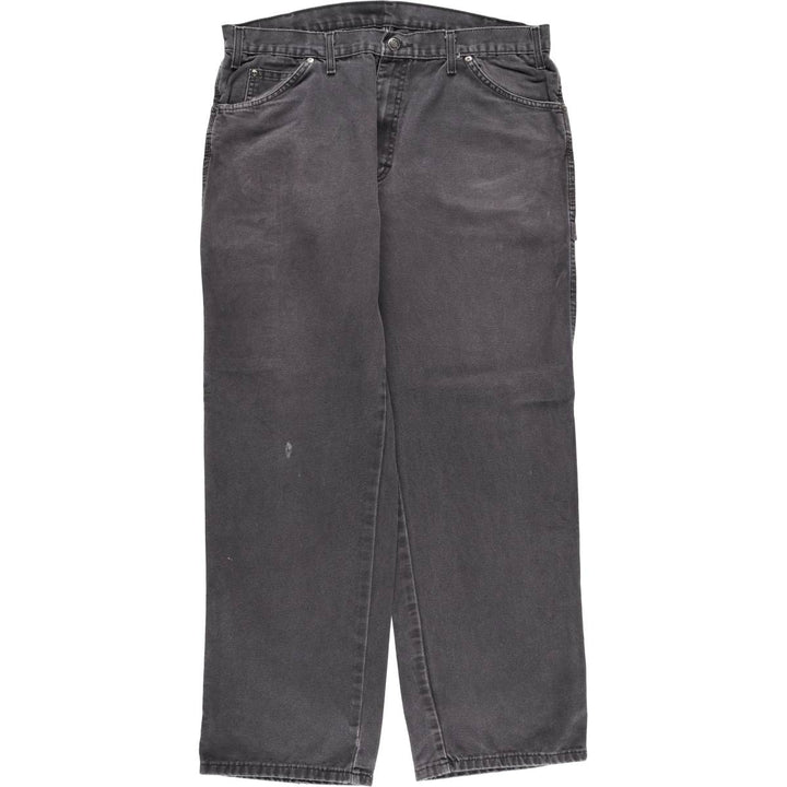 Dickies Duck Painter Pants Men's W36 cotton Charcoal Vintage Second Hand