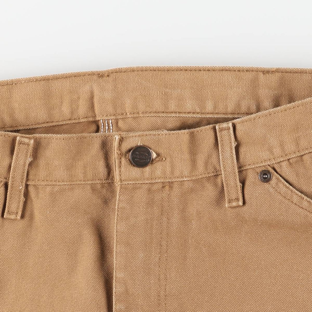 Dickies Duck Painter Pants Men's W34 equivalent cotton beige type brown Vintage Second Hand