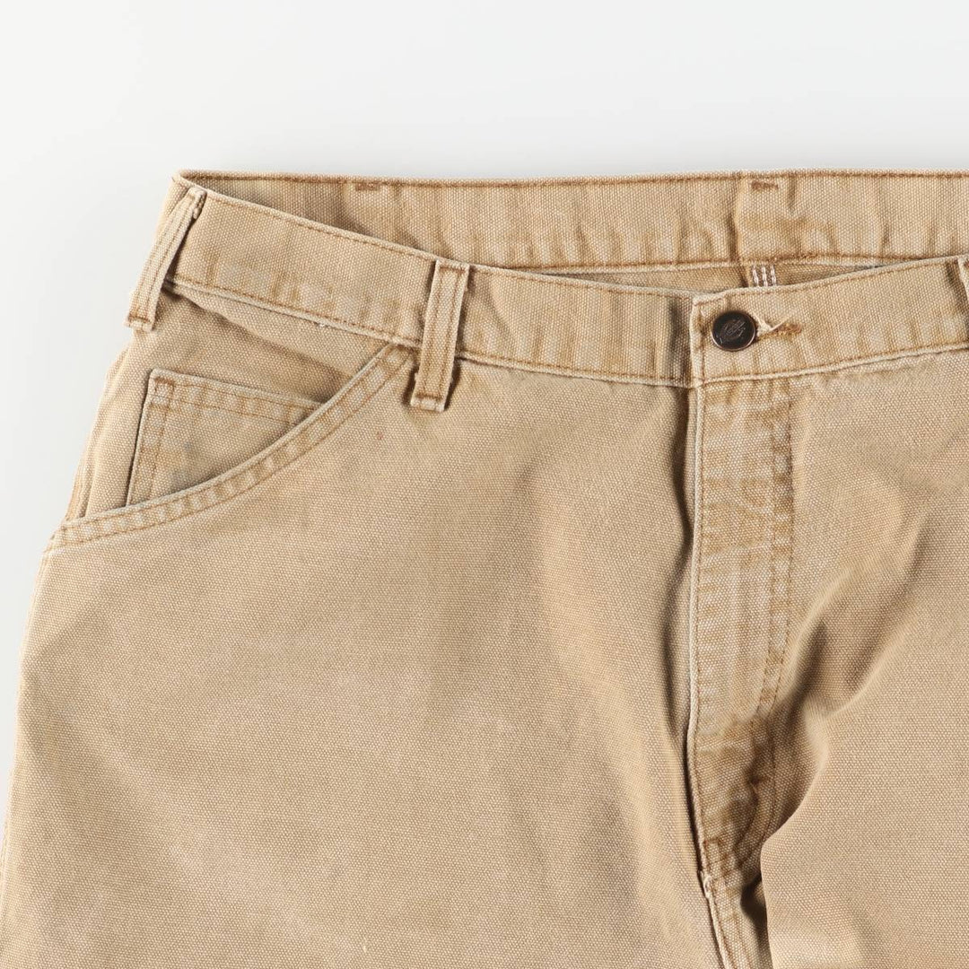Dickies Duck Painter Pants Men's W36 cotton beige type brown Vintage Second Hand