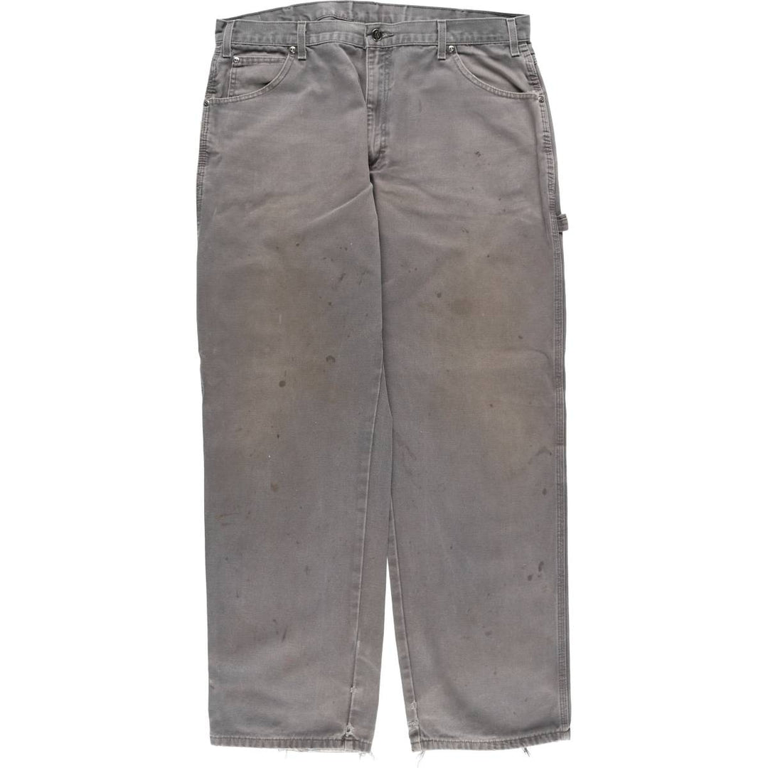 Dickies Duck Painter Pants Men's W37 cotton gray type Vintage Second Hand