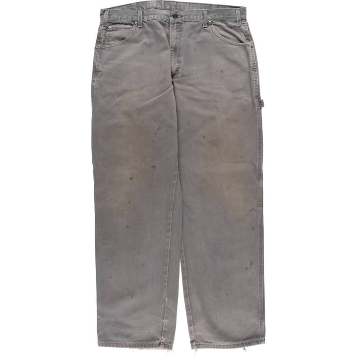 Dickies Duck Painter Pants Men's W37 cotton gray type Vintage Second Hand
