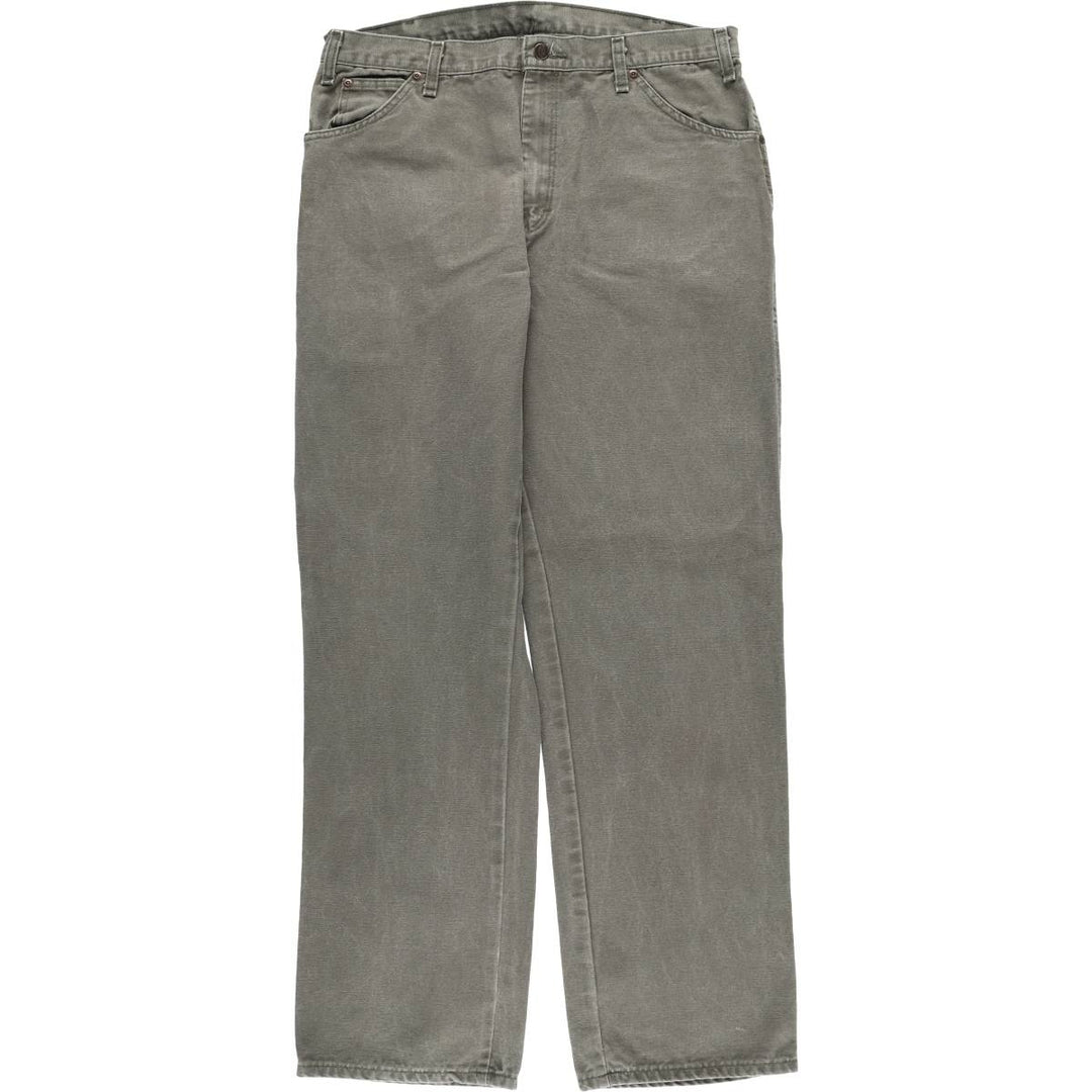 Dickies Duck Painter Pants Men's W36 cotton Khaki type Vintage Second Hand