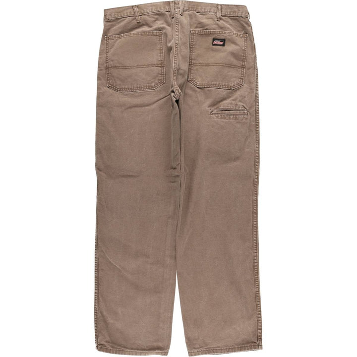 Dickies Duck Work Pants Men's W37 cotton brown type Vintage Second Hand