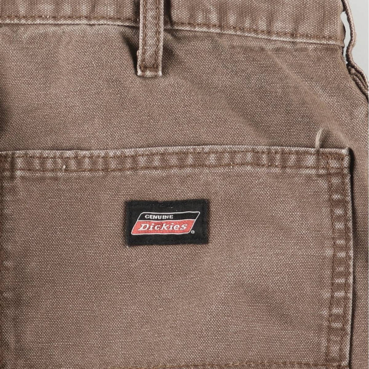 Dickies Duck Work Pants Men's W37 cotton brown type Vintage Second Hand